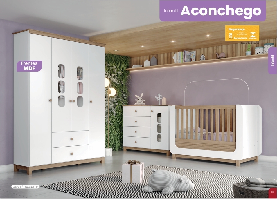 Aconchego Quarto Infantil | Cômoda | l724 | Henn 0126 