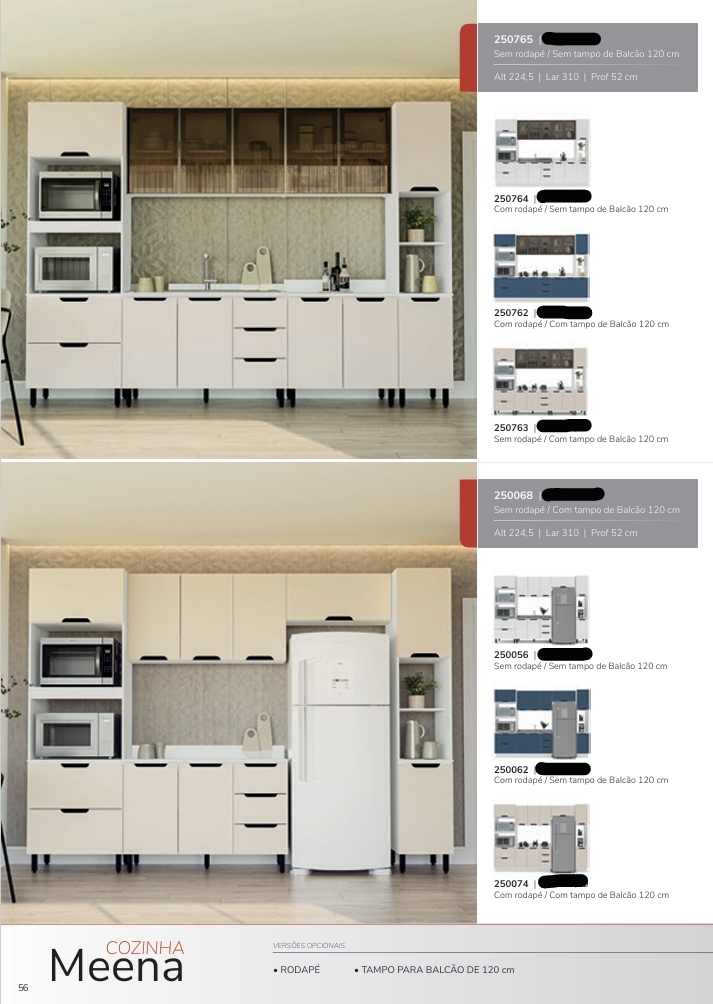 Cozinha Modulada Meena | Politorno 0226