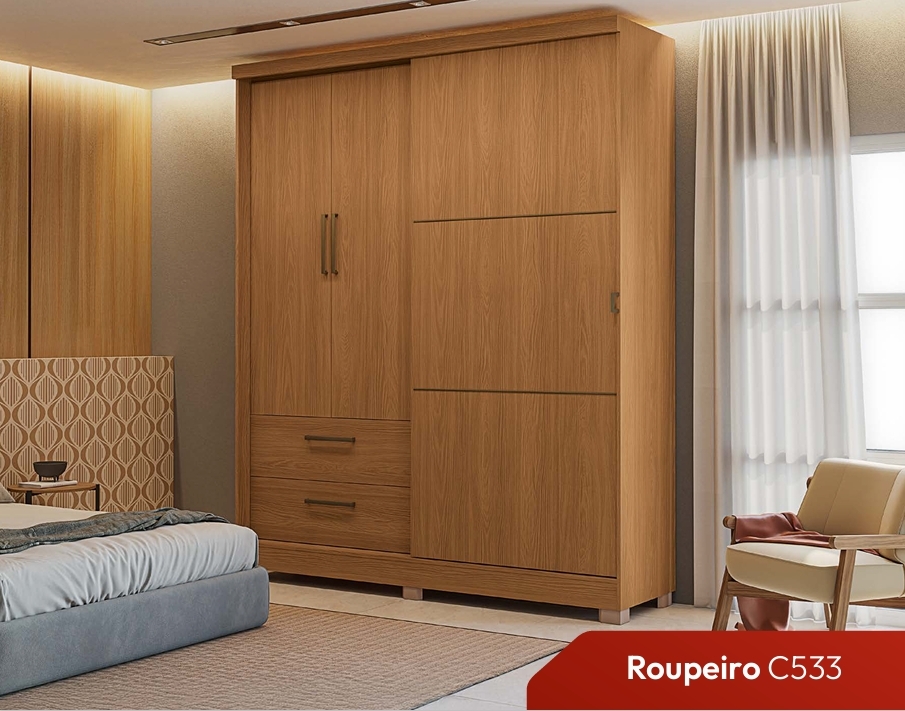 Roupeiro 3 Portas | C533 | Kappesberg 0226