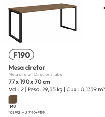 Mesa Diretor | F190 | Kappesberg 0226