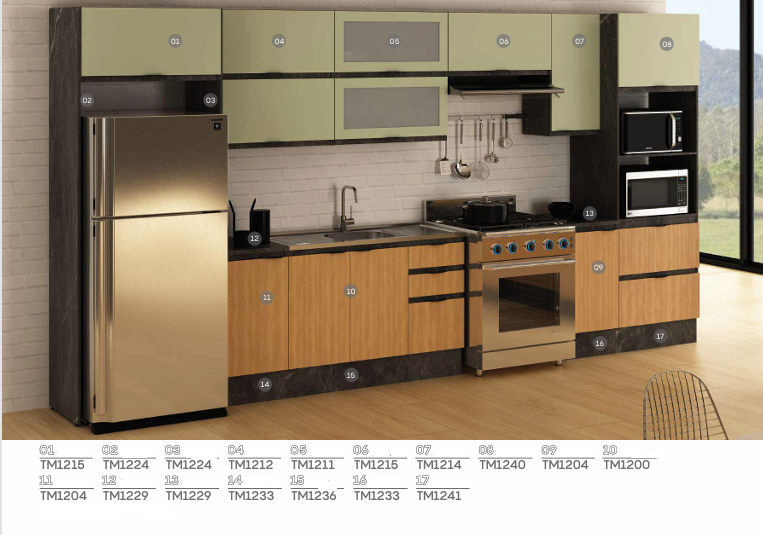 Cozinha Modulada Nanda | 8 | Tecnomobili 0226