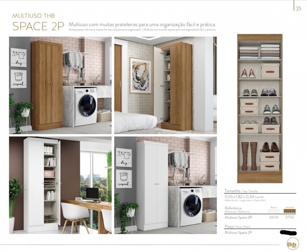 Multiuso Space 2P | 5674 - 5702 | Thb 0226