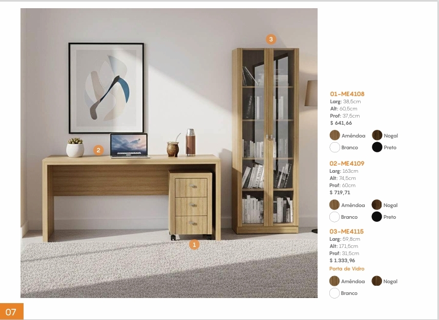 Gaveteiro | ME4108 | Tecnomobili 0226