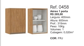 Sabrina | Aéreo 1 Porta | 0458 | Soluzione 0126