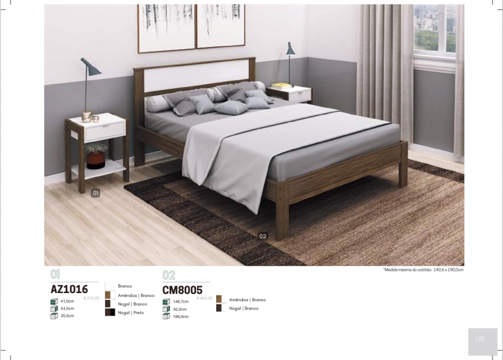 Cama Casal | CM8005 | Tecnomobili 0126