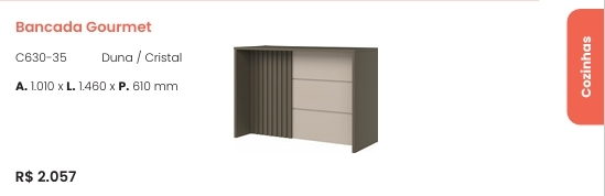 Connect | Bancada Gourmet | C630 | Henn 0126