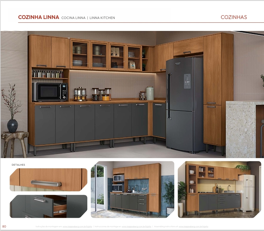 Cozinha Modulada Linna | Kappesberg 0226