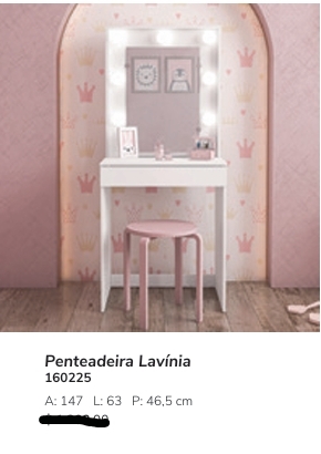 Penteadeira Lavínia | Politorno 0226