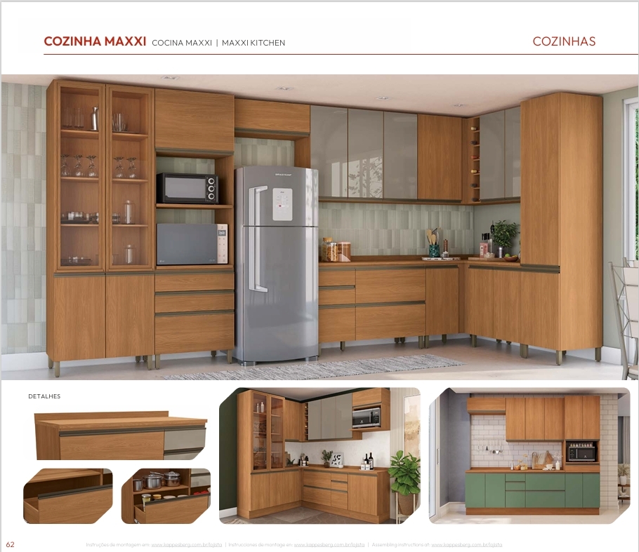 Cozinha Modulada Maxxi | Kappesberg 0226