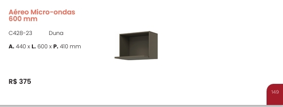 Connect | Aéreo Micro-Ondas | C428 | Henn 0126