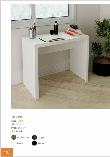 Escrivaninha | ME4139 | Tecnomobili 0226