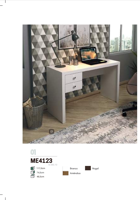 Escrivaninha | ME4123 | Tecnomobili 0126
