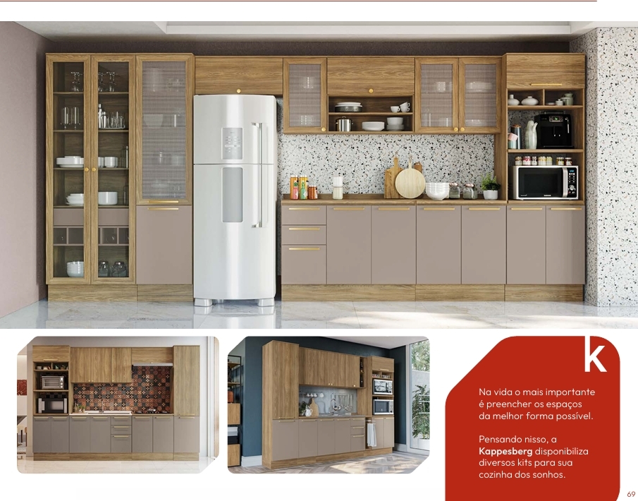 Cozinha Modulada Botanic | Kappesberg 0226