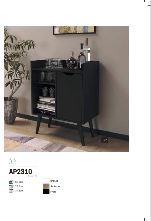 Balcão Aparador | AP2310 | Tecnomobili 0126