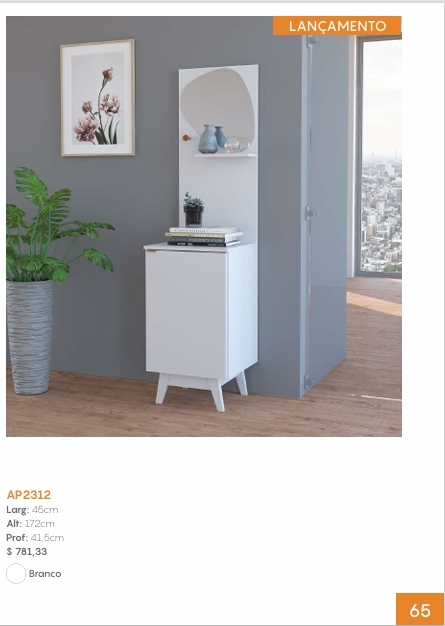 Aparador C/Espelho | AP2312 | Tecnomobili 0226