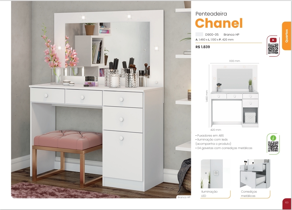 Penteadeira Chanel | D900 | Henn 0126