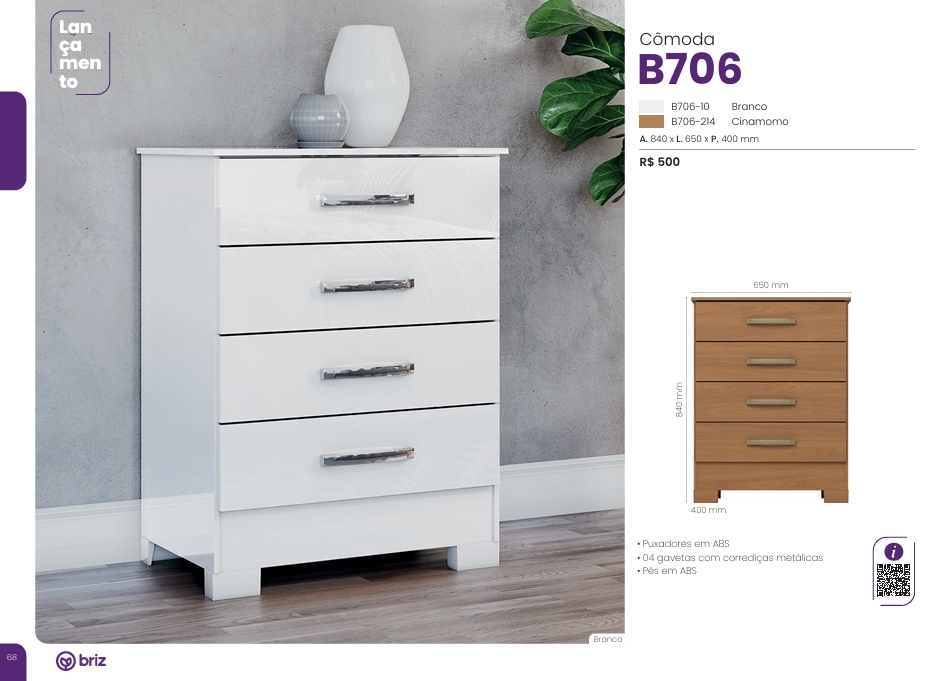 Cômoda | B706 | Briz 0126