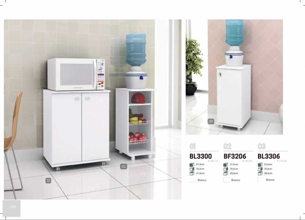 Balcão 1 Porta | BL3306 | Tecnomobili 0126