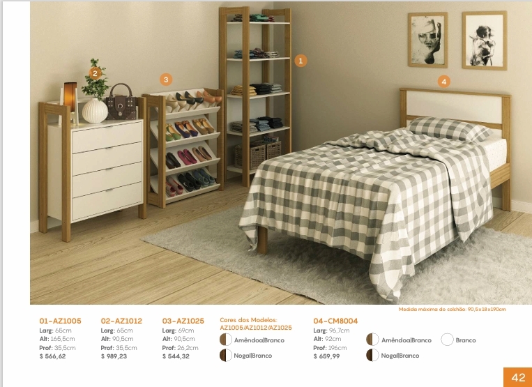 Armário Gaveteiro | AZ1012 | Tecnomobili 0226