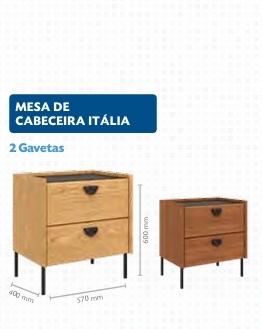 Mesa De Cabeceira Itália  | Móveis Primavera 0226