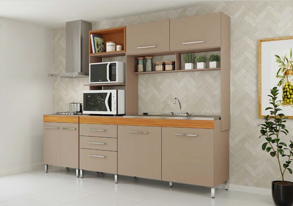 Cozinha Compacta Iris | Móveis Primavera 0226