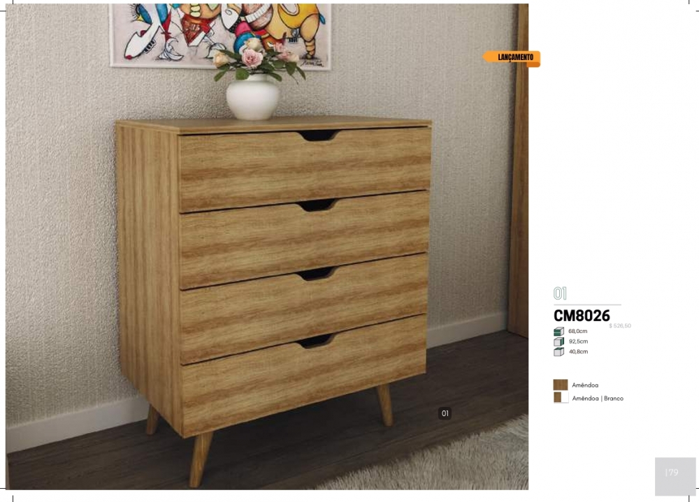 Cômoda | CM8026 | Tecnomobili 0126 