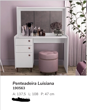 Penteadeira Luisiana | Politorno 0226