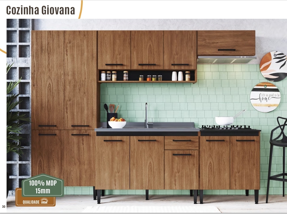 Cozinha Modulada Giovanna | Irm 0226
