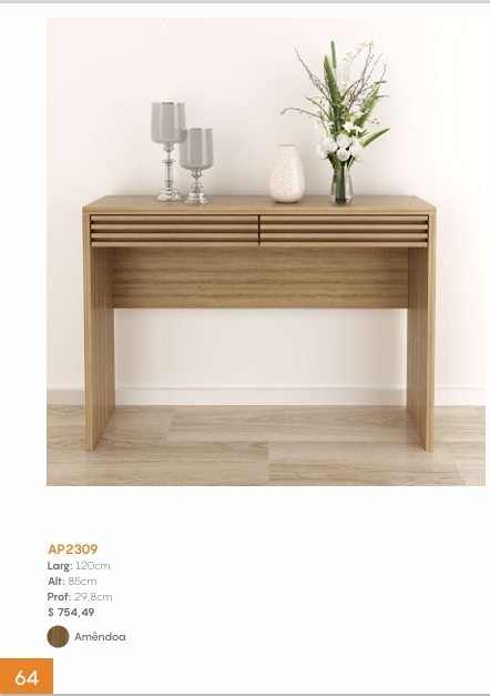 Aparador 2 Gavetas | AP2309 | Tecnomobili 0226