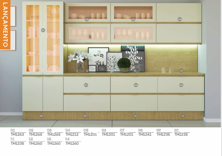 Cozinha Modulada Nanda | 6 | Tecnomobili 0226