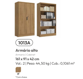 Armário Alto | 1013A | Kappesberg 0226