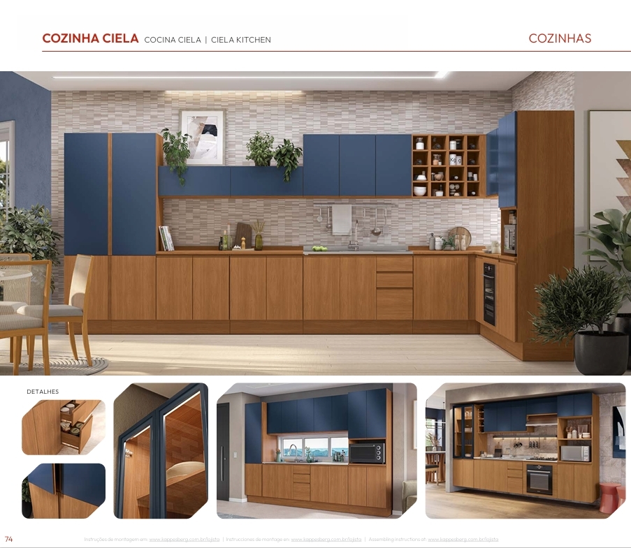 Cozinha Modulada Ciela | Kappesberg 0226