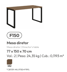 Mesa Diretor | F150 | Kappesberg 0226