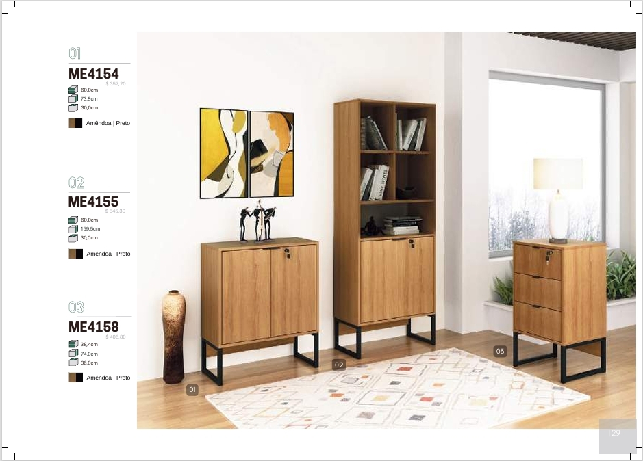 Balcão 2 Portas  | ME4154 | Tecnomobili 0126