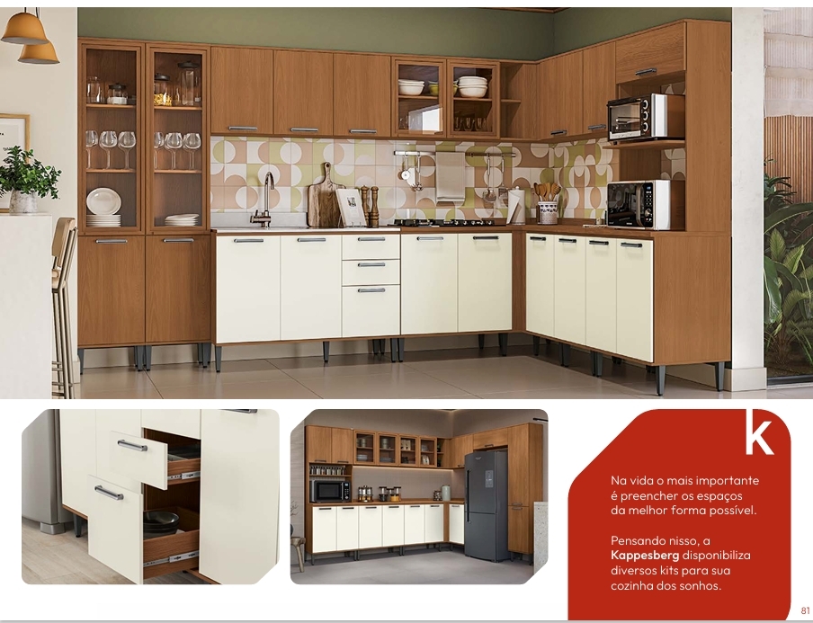 Cozinha Modulada Linna | Kappesberg 0226