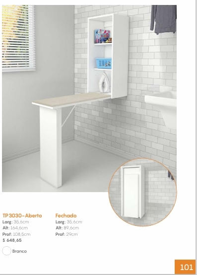 Tabua De Passar Retrátil | TP3030 | Tecnomobili 0226