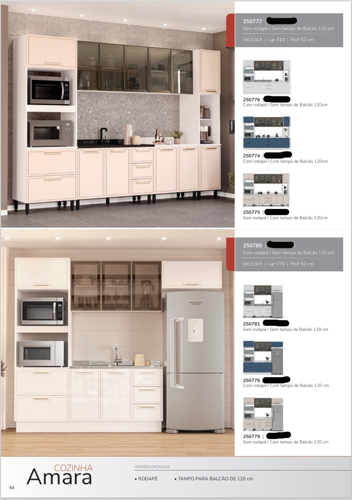 Cozinha Modulada Amara | Politorno 0226