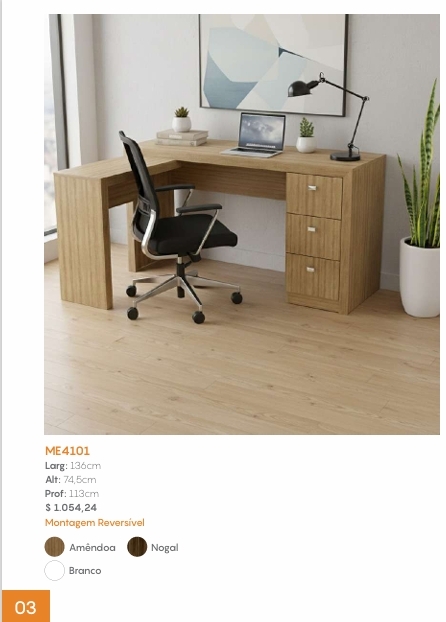 Escrivaninha | ME4101 | Tecnomobili 0226