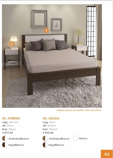Cama Casal | CM8005 | Tecnomobili 0226