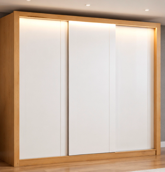 Guarda - Roupa Boston 3Portas 272 | 0388 | Genial Flex