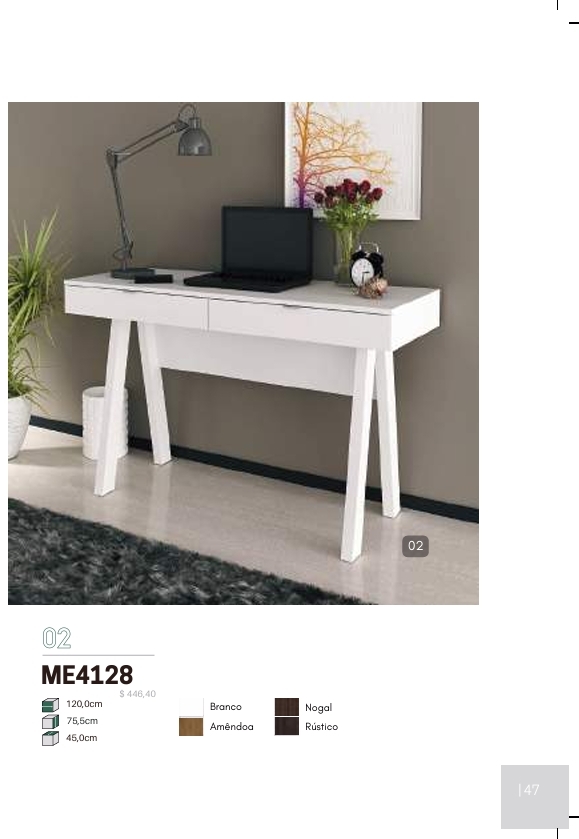 Escrivaninha | ME4128 | Tecnomobili 0126