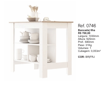 Bancada Ilha | 0746 | Soluzione 0126