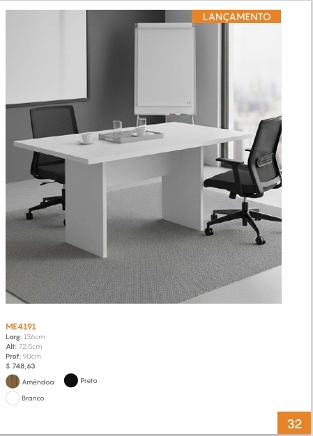 Mesa De Reunião | ME4191 | Tecnomobili 0226