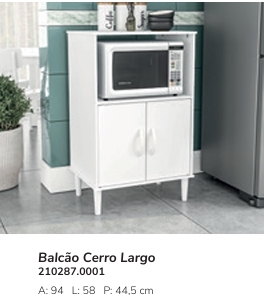 Balcão 2 Portas | Politorno 0226