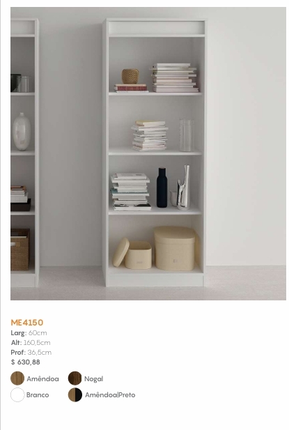 Estante Livreiro | ME4150 | Tecnomobili 0226