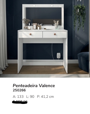 Penteadeira Valence | Politorno 0226