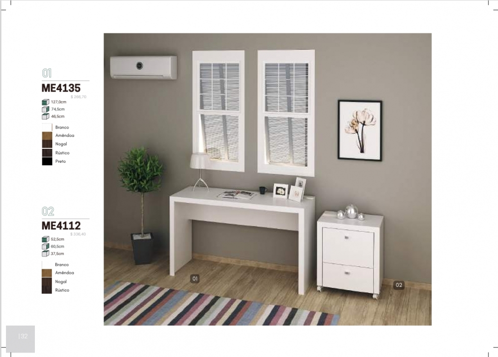 Escrivaninha | ME4135 | Tecnomobili 0126