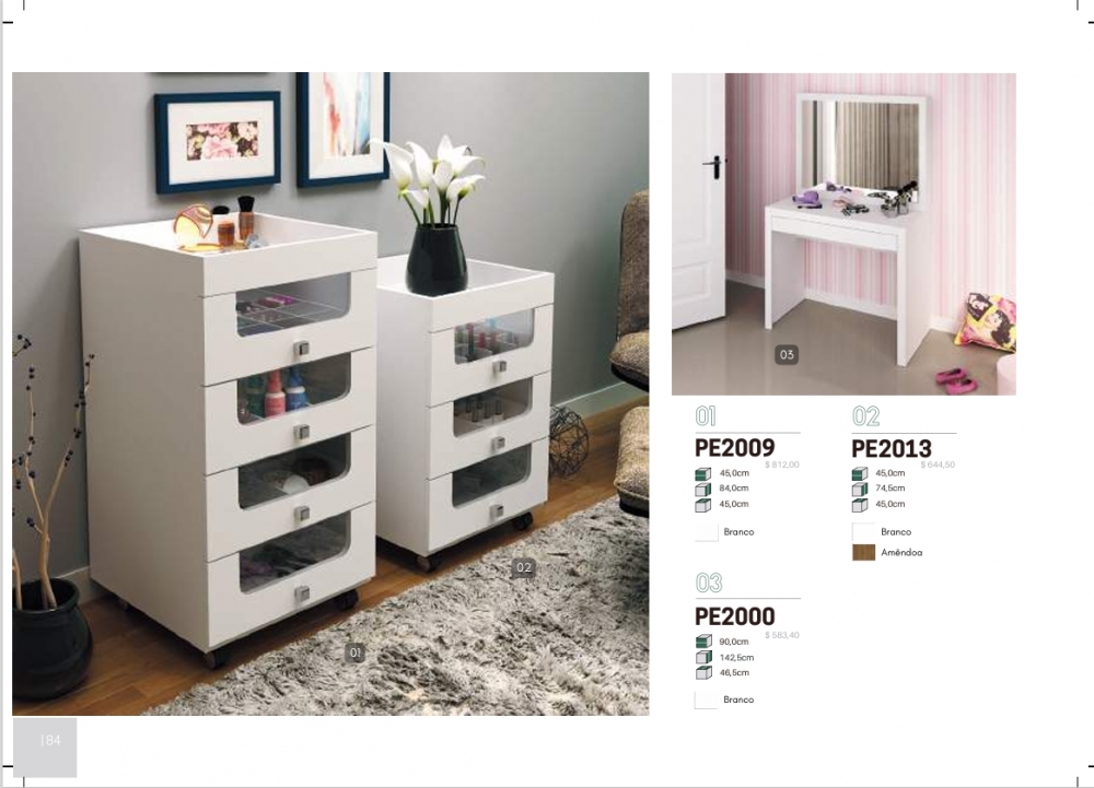 Gaveteiro Organizador 4 Gavetas | PE2009 | Tecnomobili 0126