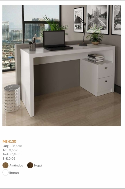 Escrivaninha | ME4130 | Tecnomobili 0226