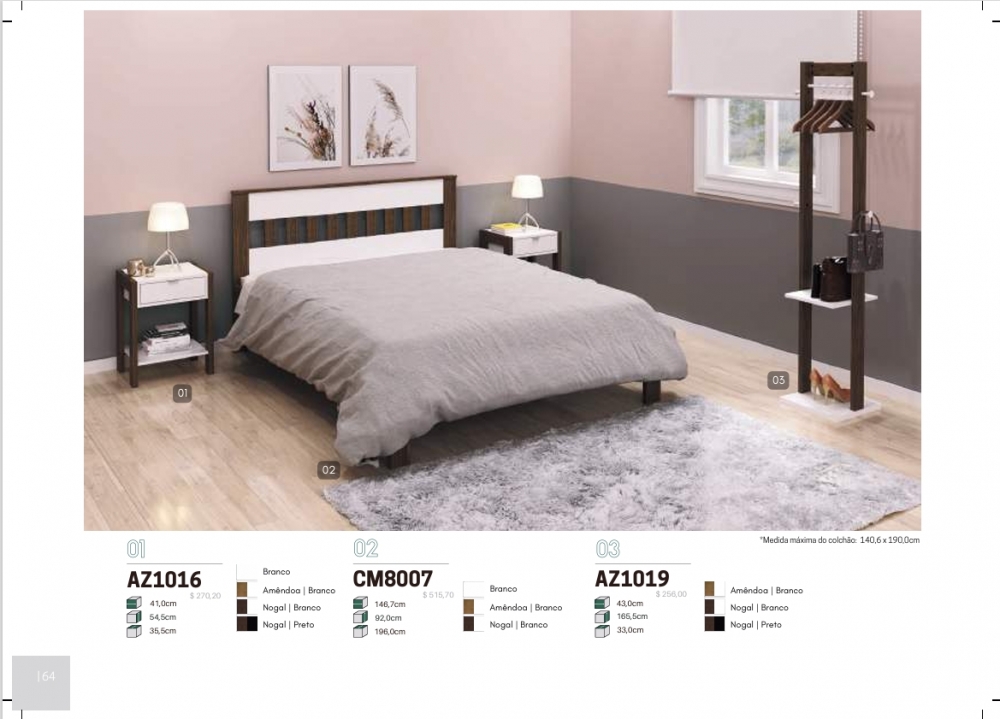 Cama Casal | CM8007 | Tecnomobili 0126